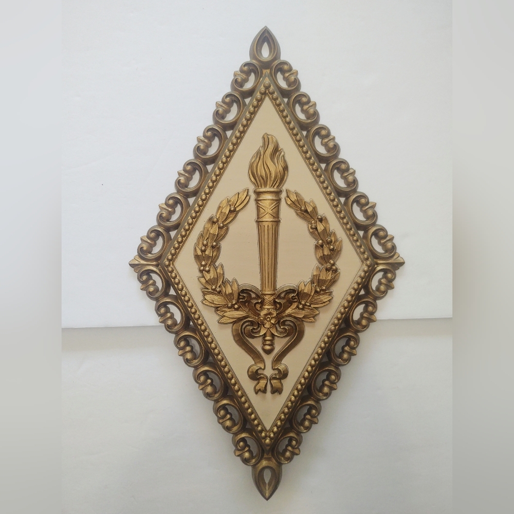 Vtg 1971 HOMECO Set (4) Wall Hangers MCM - Picture 5 of 9